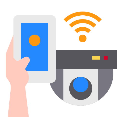 caméra de sécurité Payungkead Flat Icône