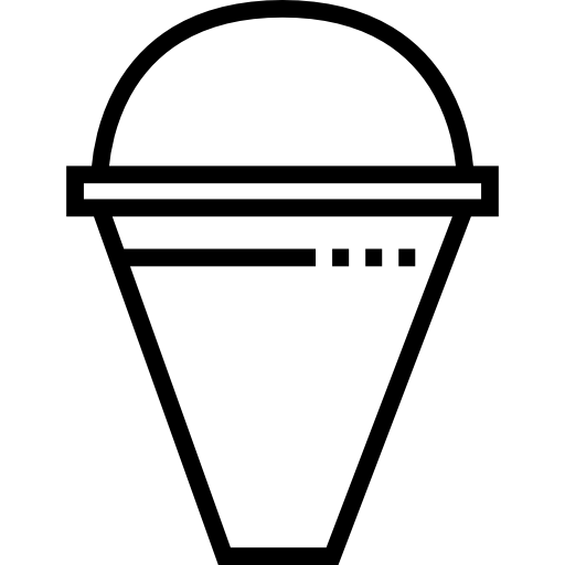 버킷 Detailed Straight Lineal icon