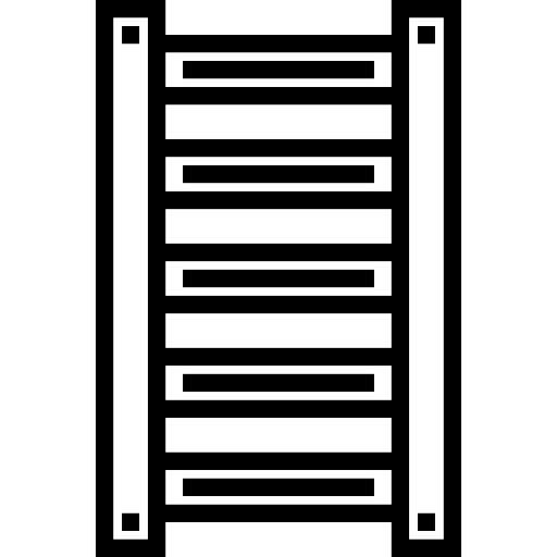 drabina Detailed Straight Lineal ikona