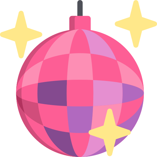disco ball Special Flat icon