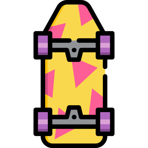 skateboard Special Lineal color icona