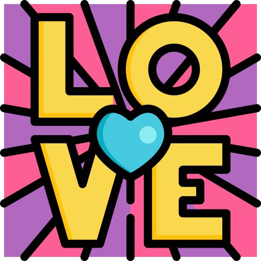 miłość Special Lineal color ikona