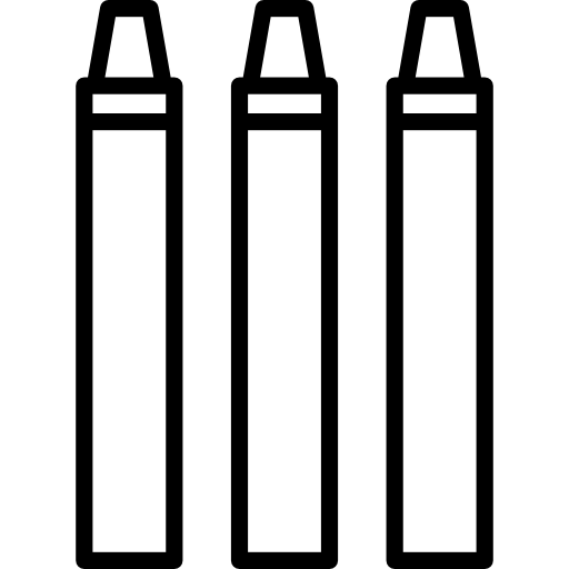 des crayons Special Lineal Icône