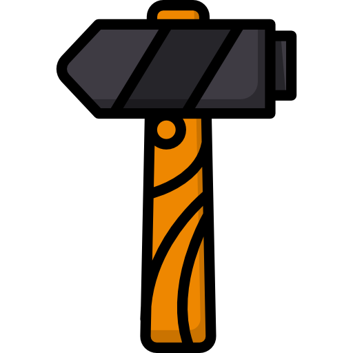 martillo Special Lineal color icono