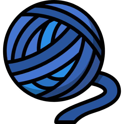 bola de lana Special Lineal color icono