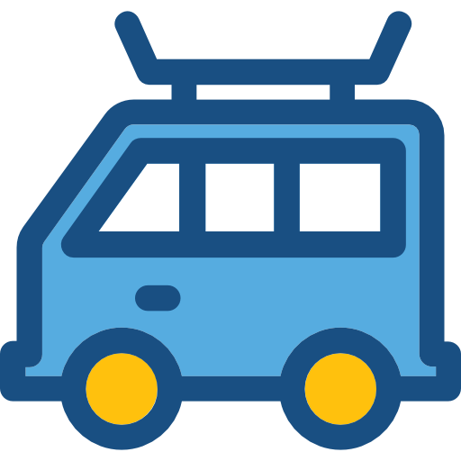bestelwagen Prosymbols Duotone icoon