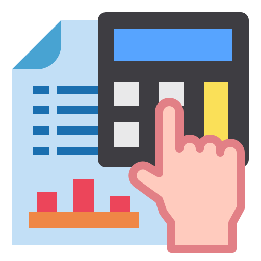 comptabilité Payungkead Flat Icône