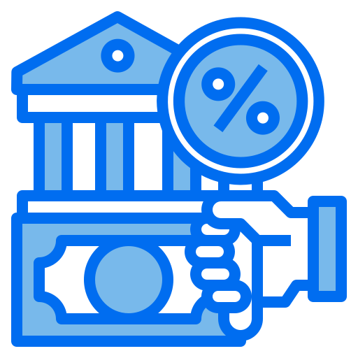 Banking Payungkead Blue icon