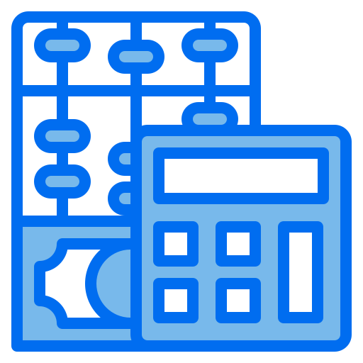 Calculator Payungkead Blue icon