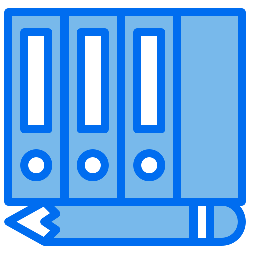 Folder Payungkead Blue icon