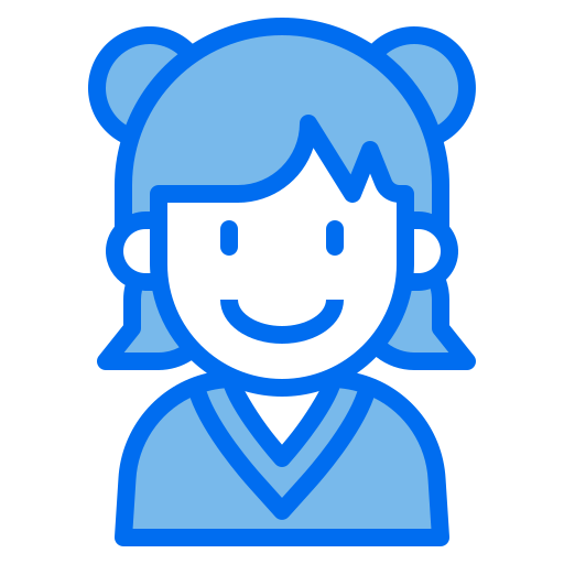 ragazza Payungkead Blue icona