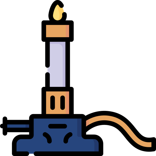 Bunsen burner Special Lineal color icon