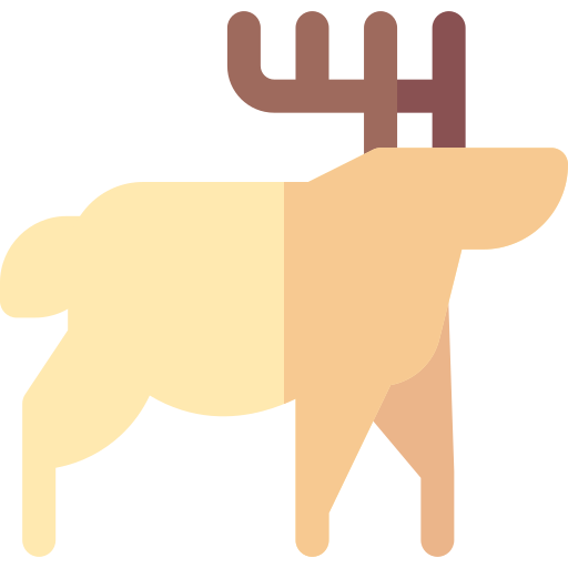 Moose Basic Rounded Flat icon