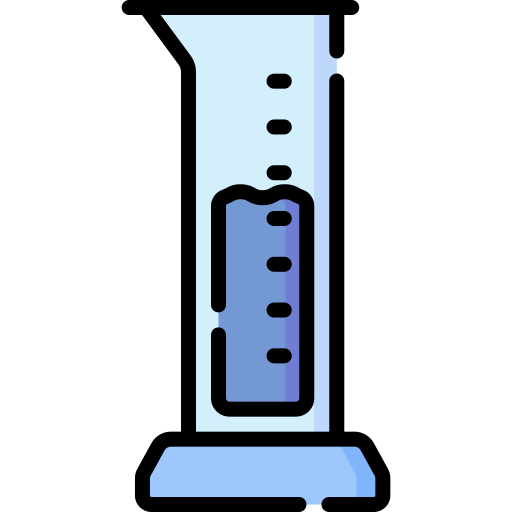 Graduated cylinder Special Lineal color icon