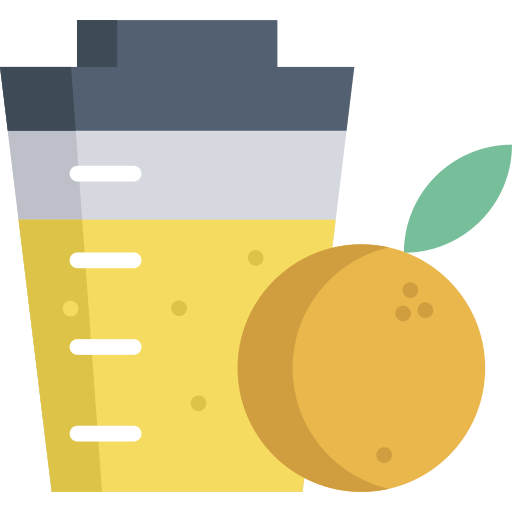 Orange juice Special Flat icon