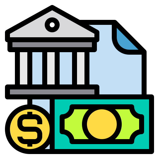 은행업 Payungkead Lineal Color icon