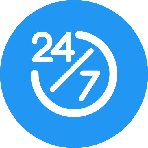 24 7 Generic Flat иконка