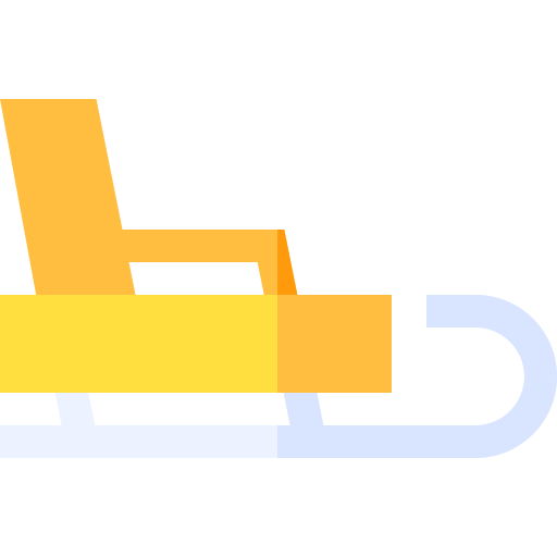 schlitten Basic Straight Flat icon