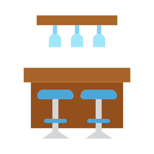 Bar stool Good Ware Flat icon