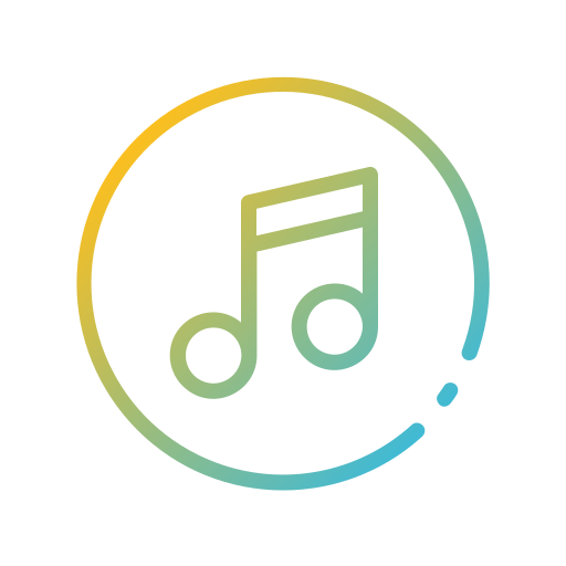 aplicación de música Good Ware Gradient icono