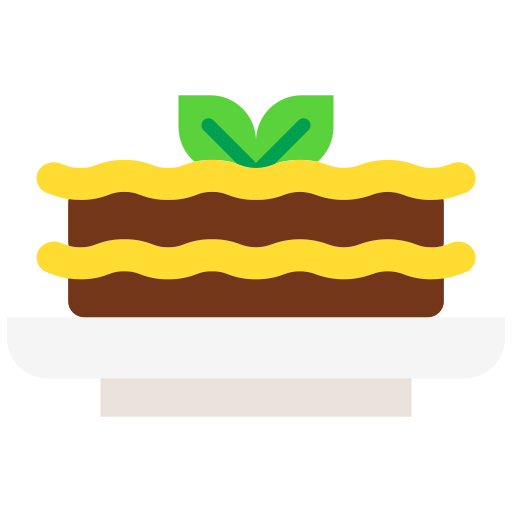 Lasagna Good Ware Flat icon
