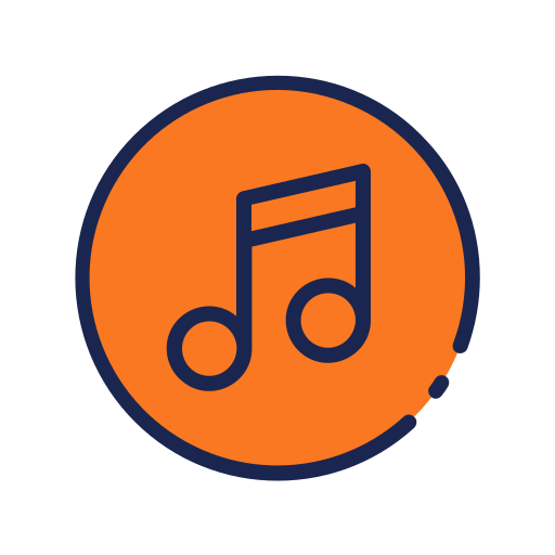 muziek-app Good Ware Lineal Color icoon