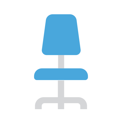 Office chair Good Ware Flat icon