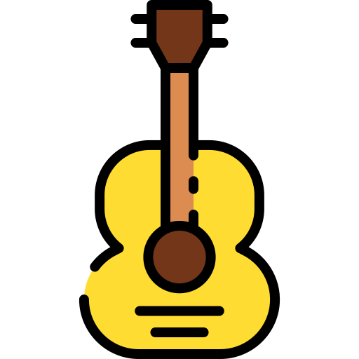 Guitar Good Ware Lineal Color icon