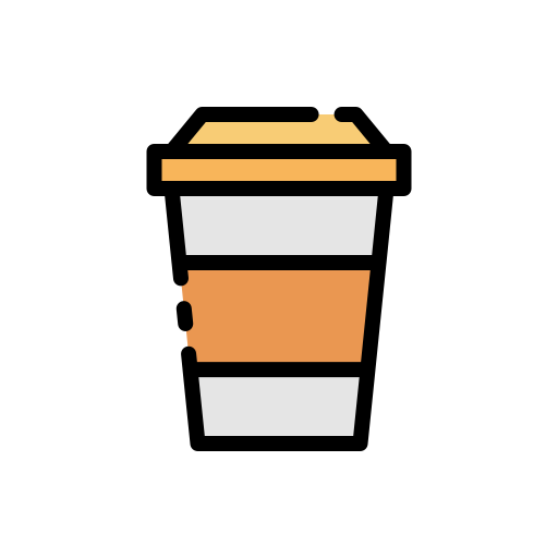 Paper cup Good Ware Lineal Color icon