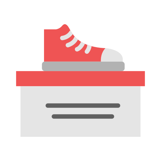 scatola di scarpe Good Ware Flat icona
