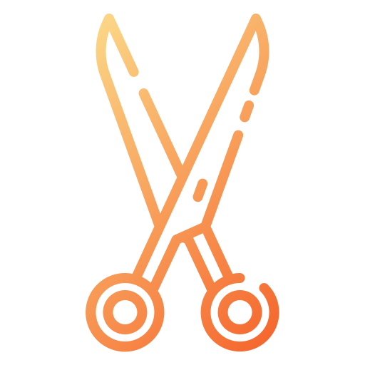 Scissors Good Ware Gradient icon