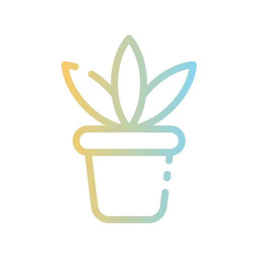 Plant pot Good Ware Gradient icon