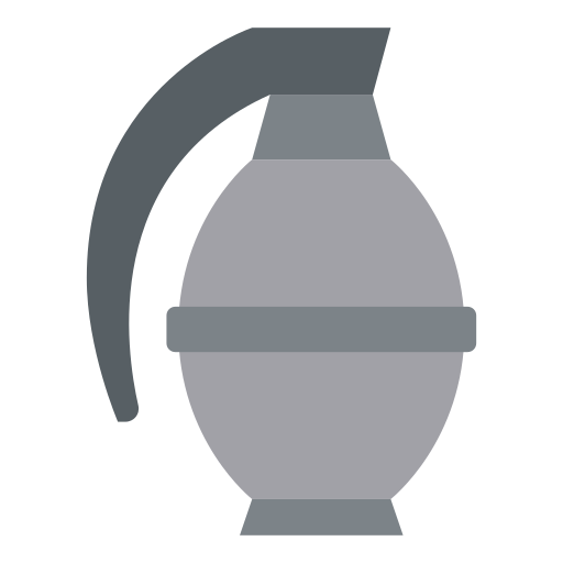 granaat Good Ware Flat icoon
