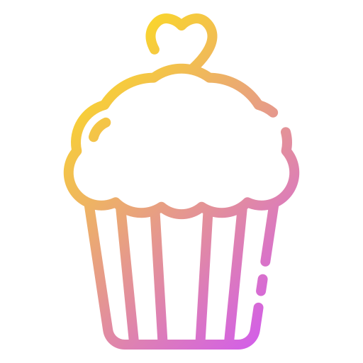 Cupcake Good Ware Gradient icon