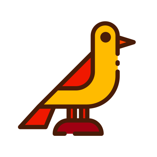 pájaro Good Ware Lineal Color icono