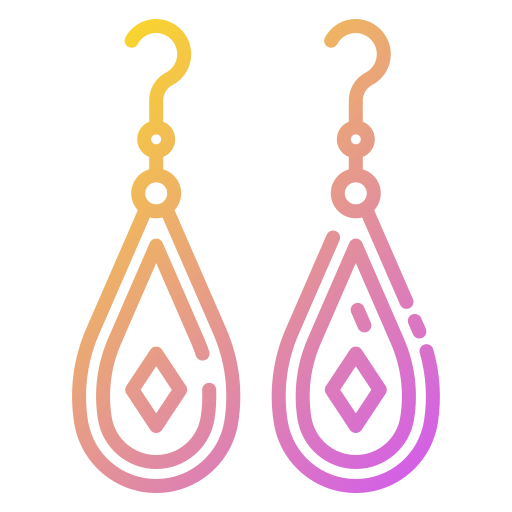 des boucles d'oreilles Good Ware Gradient Icône