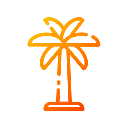 Palm tree Good Ware Gradient icon