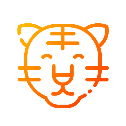 Tiger Good Ware Gradient icon