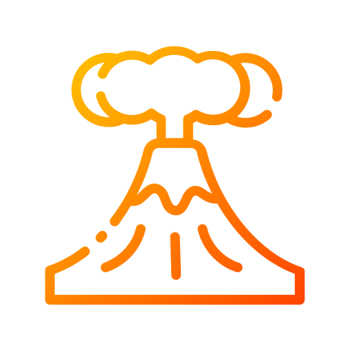 Volcano Good Ware Gradient icon