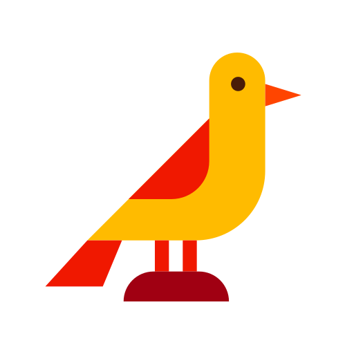 pájaro Good Ware Flat icono
