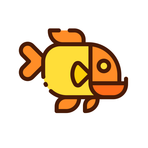 piranha Good Ware Lineal Color icon