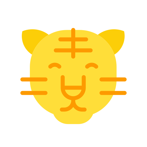虎 Good Ware Flat icon