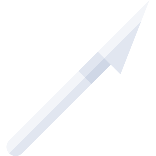 nóż do papieru Basic Straight Flat ikona