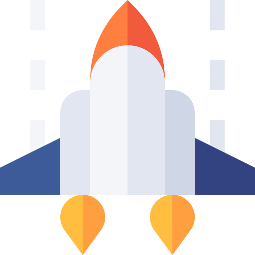 astronave Basic Straight Flat icono