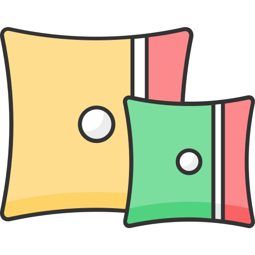 Pillow Generic Outline Color icon