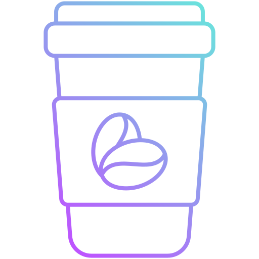 Горячий кофе Generic Gradient иконка