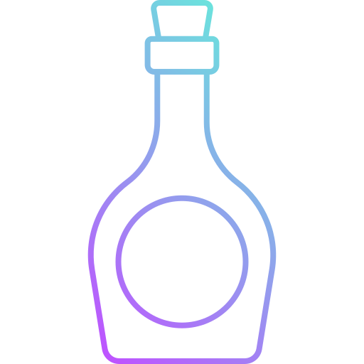 botella de ron Generic Gradient icono
