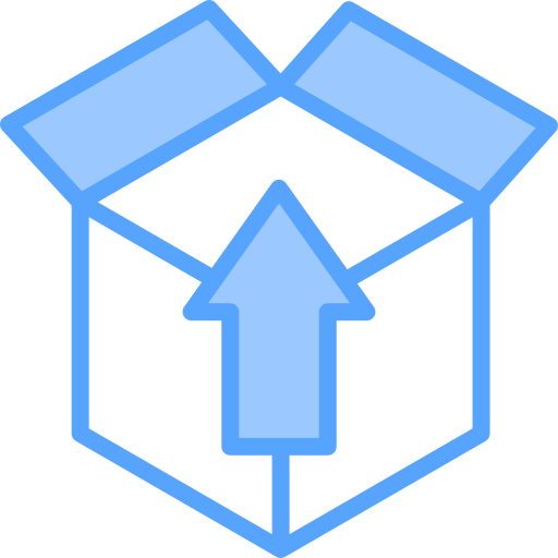 produkt management Generic Blue icon