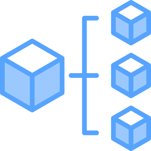 distribución Generic Blue icono