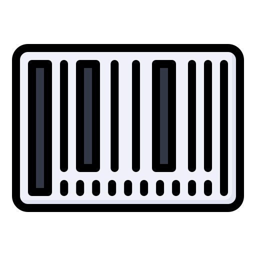 バーコード Generic Outline Color icon